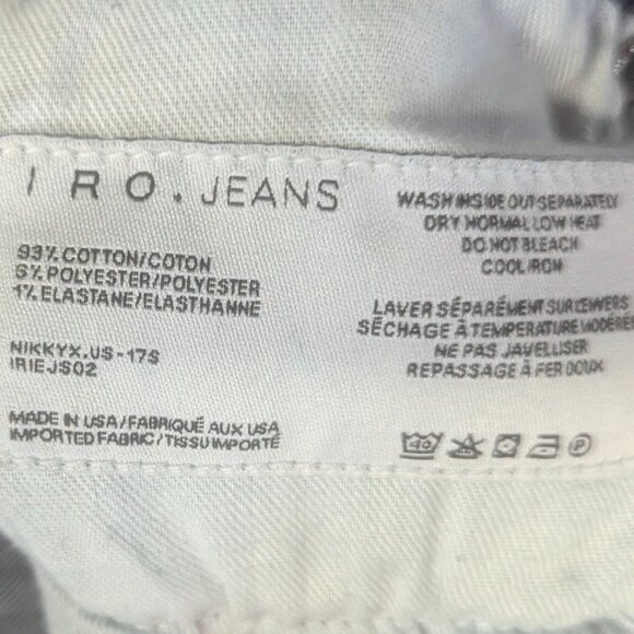IRO Skinny Jeans Size 28 - Picture 8 of 13